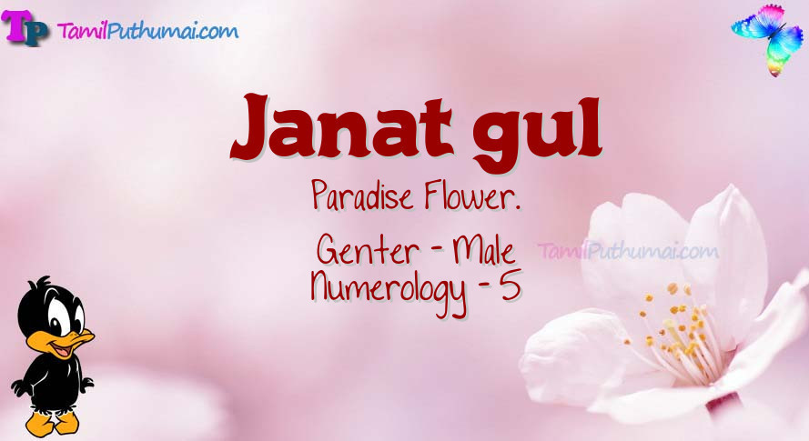 Janat gul-babyname-meaning